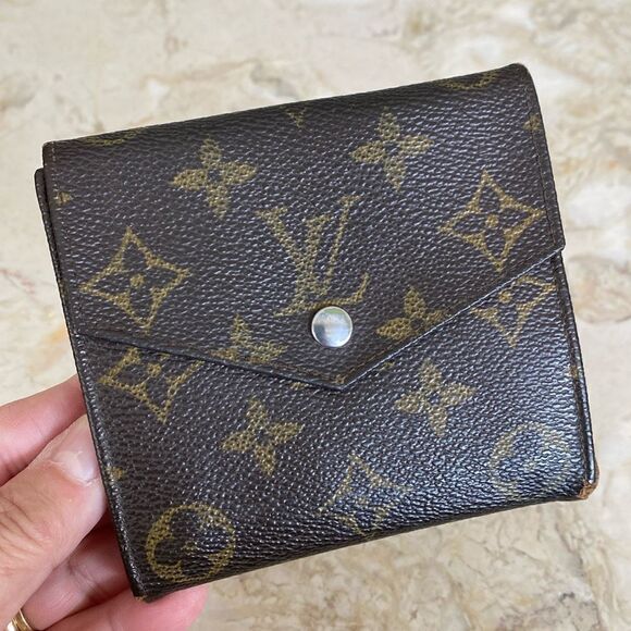 Authentic Vintage Louis Vuitton Monogram Portefeiulle Elise Trifold Wallet - Picture 1 of 16